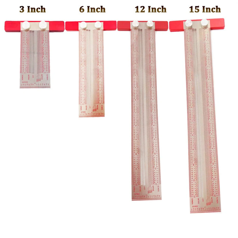 Stainless Steel Woodworking Ruler - Durable & Precise | Multiple Sizes for Carpentry - Image 5
