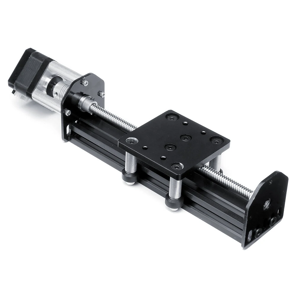 HANPOSE HPV4 Linear Guide Set | 100-500mm Linear Actuator Module with 17HS3401S Stepper Motor - Image 2
