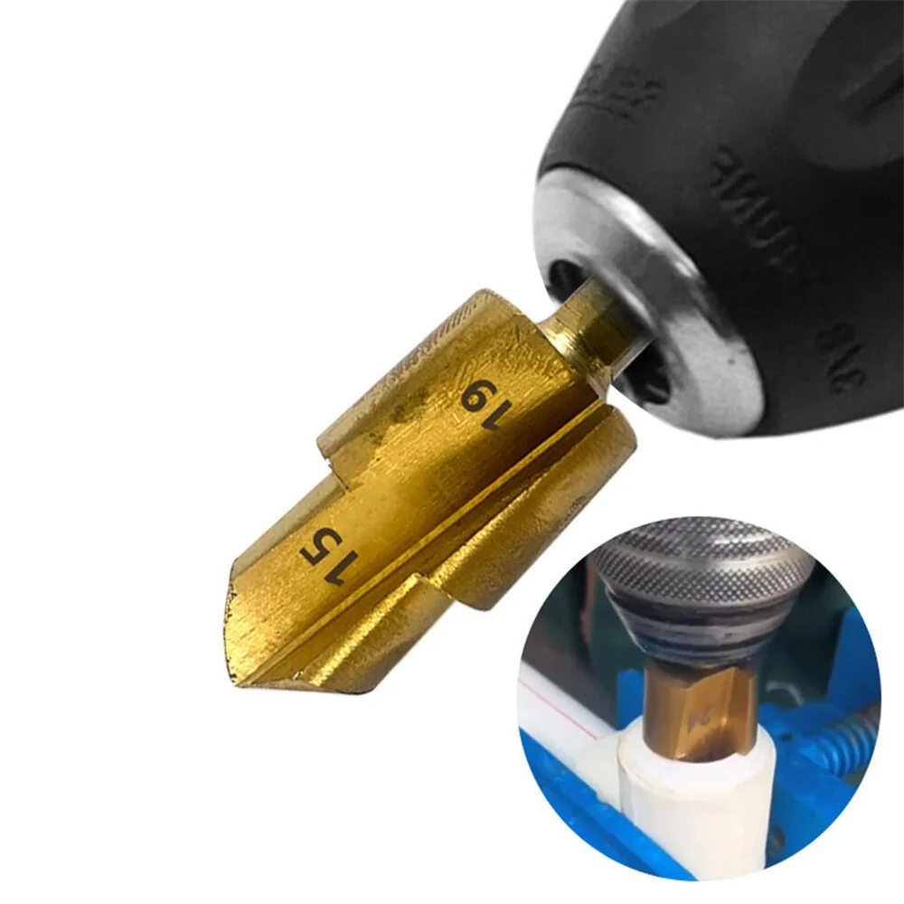 3PCS High-Speed Steel Countersink Drill Bits - 6.35mm Hex Shank | #20 #25 #32 - Image 4