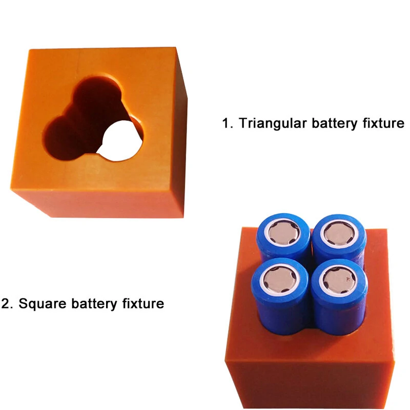 SUNKKO 18650 Battery Welding Fixture - Triangle, Square, Pentagon for Battery Pack - Image 3