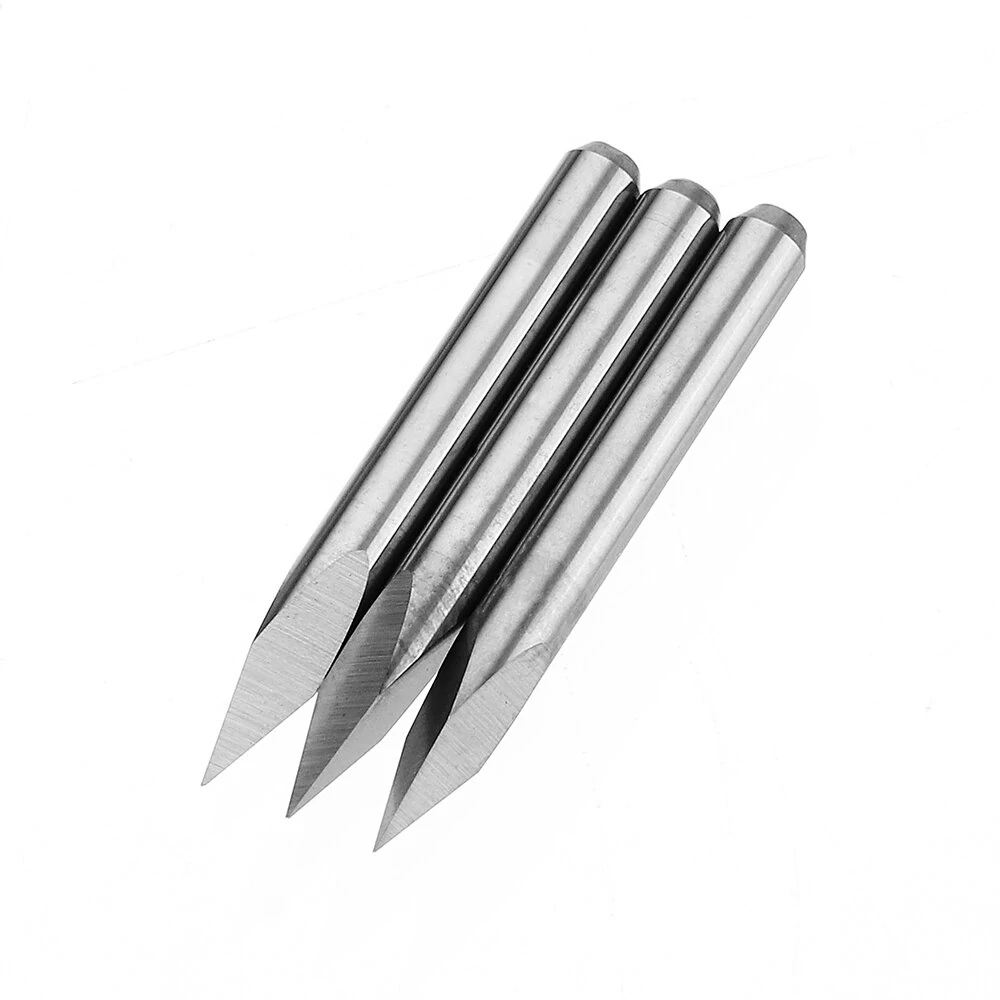 Drillpro 10pcs CNC Engraving Bits - 3.175mm Shank 0.1-0.3mm Tip | PCB Tool - Image 5