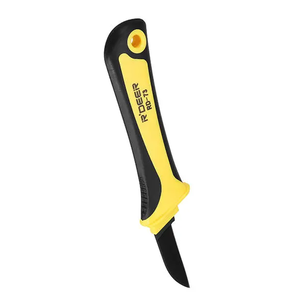 R'DEER Wire Stripper Cutter - Cable Stripping Tool for Electricians | Straight Blade - Image 3