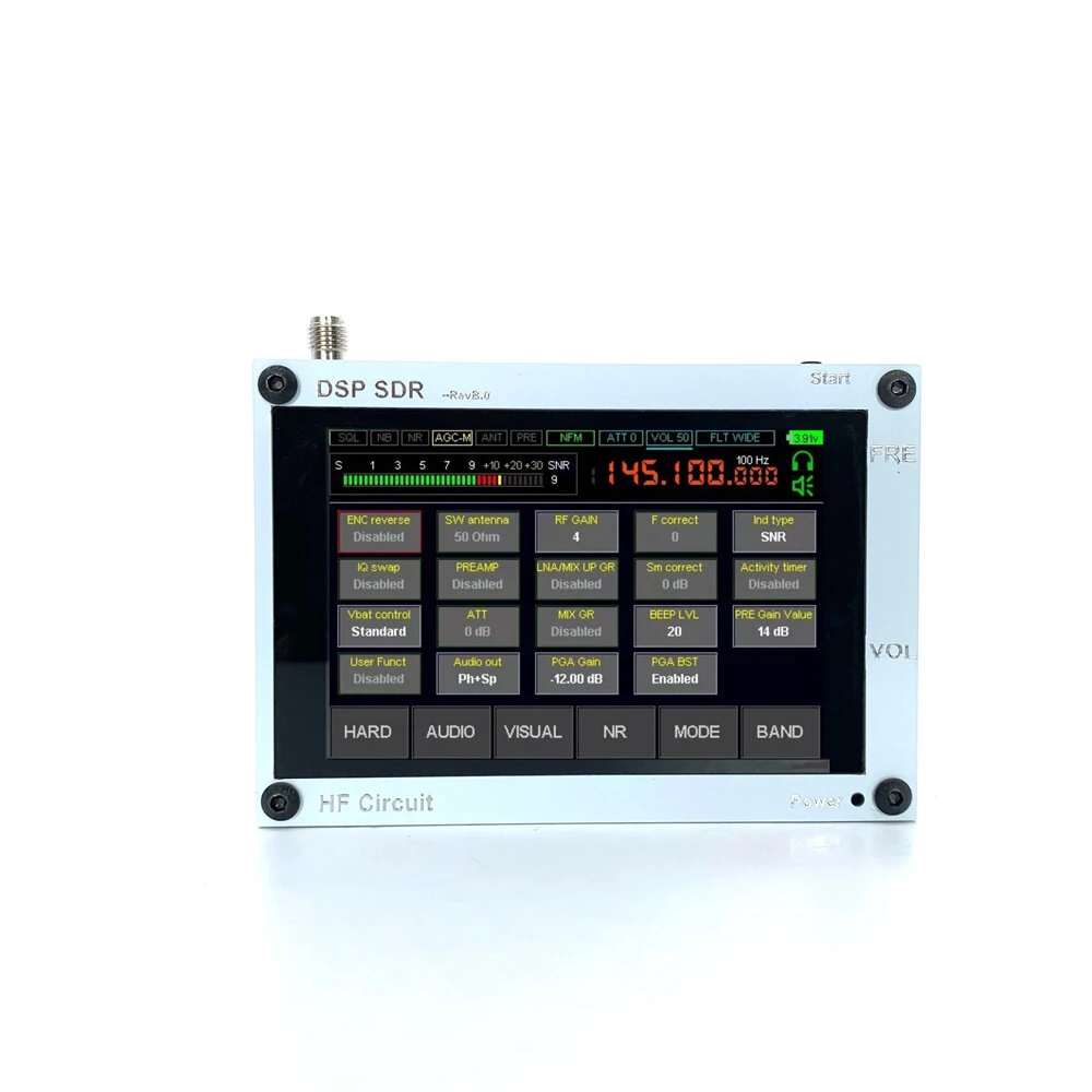 Malahit SDR DSP Radio Receiver | 50kHz-2GHz AM SSB NFM WFM | Ultrathin Firmware - Image 5