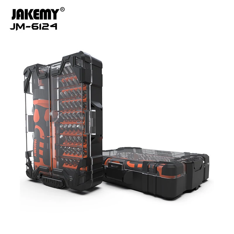 Jakemy 48 in 1 Household Tool Set | DIY Repair Kit with Adjustable Ratchet - Image 3