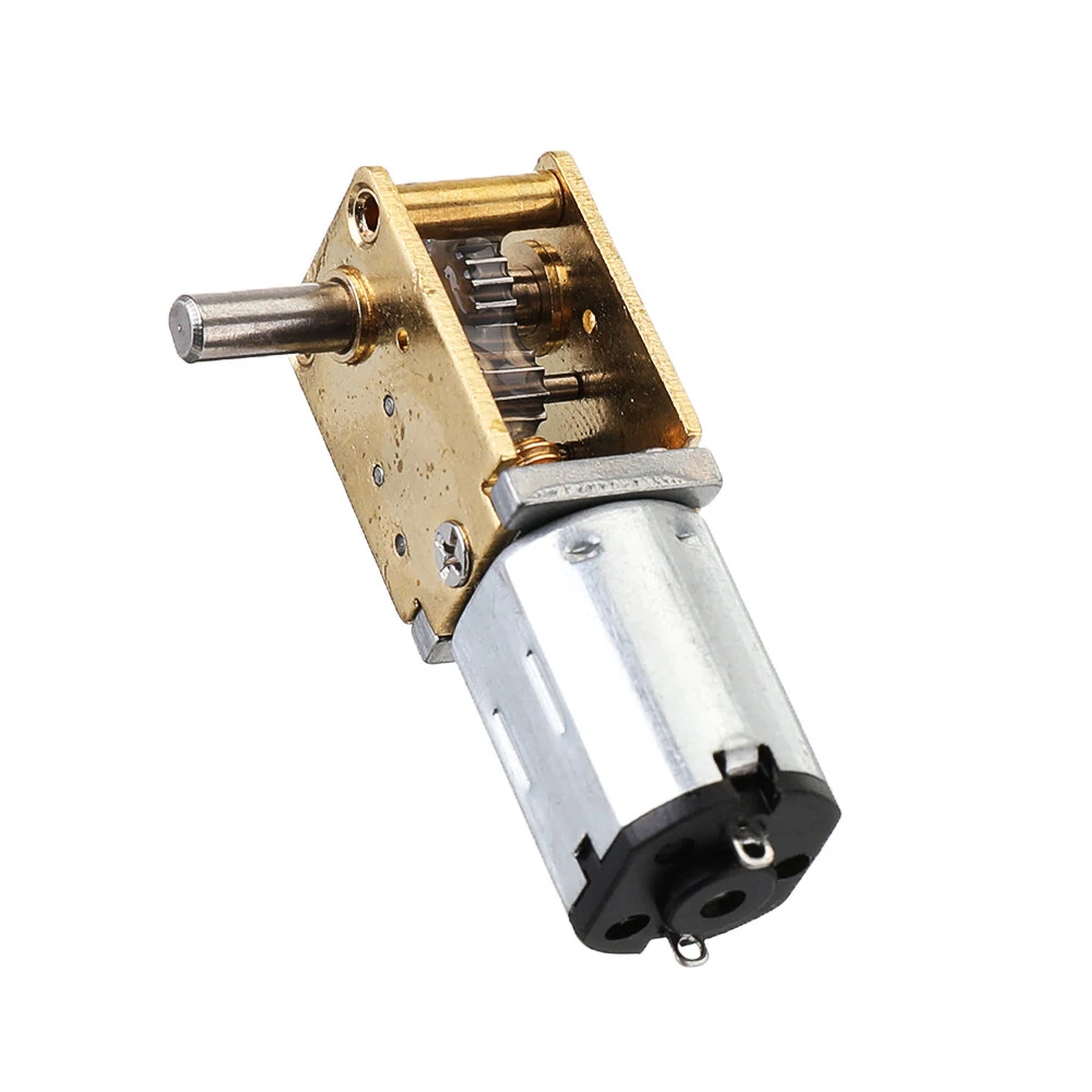 Machifit DC 3V-12V Micro Turbo Worm Gear Reduction Motor | High Torque - Image 5