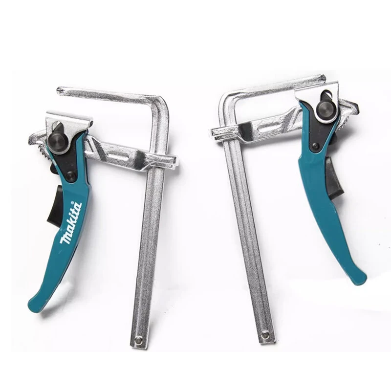 199826-6 Quick Ratchet MFT Bench Clamps - 2PCS Track Saw Guide Rail Clamps - Image 3
