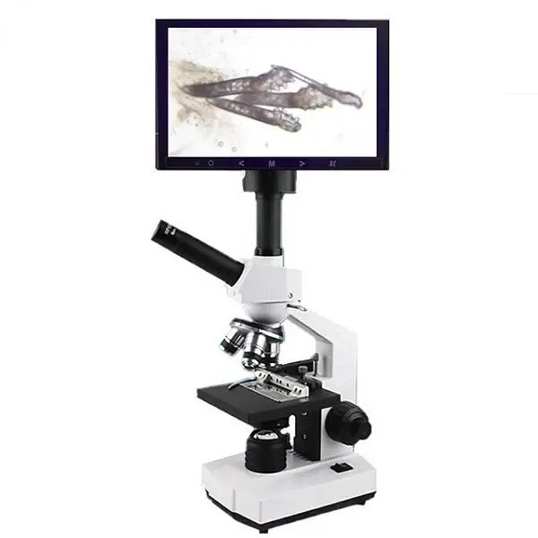 7 Inch Screen Sperm & Live Blood Analysis Microscope | Darkfield Biological Microscope - Image 3