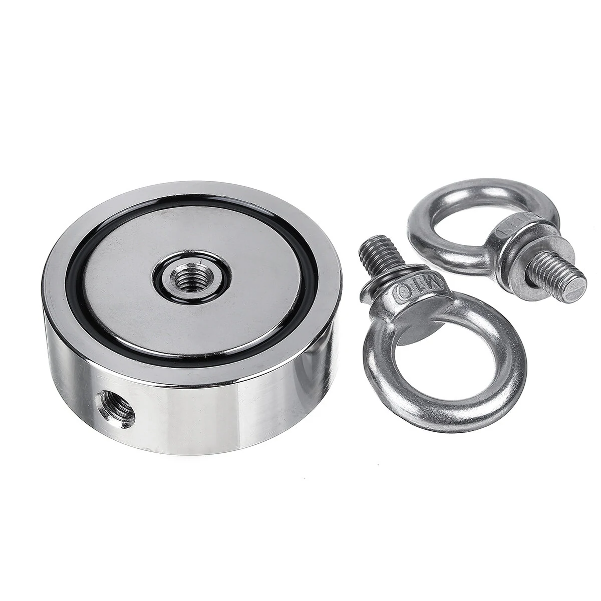 Double Side 400KG Fishing Magnet - Strong Recovery Salvage Tool with 10/20M Rope & Gloves - Image 3