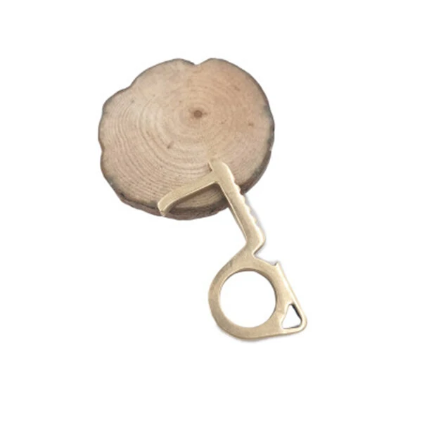 Non-Contact EDC Door Opener Tool - Elevator Button Keychain - Protective Handheld - Image 4