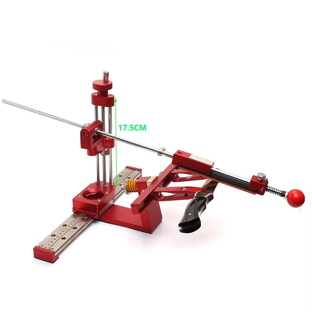 Professional Knife Sharpener Kit - High Precision Whetstone Grinder with Adjustable Rail System - Image 2