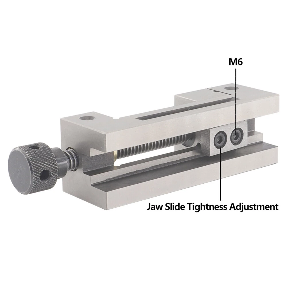 High Precision 2 Inch Right Angle Machine Vise | CNC Grinder Tongs for Surface Grinding - Image 4