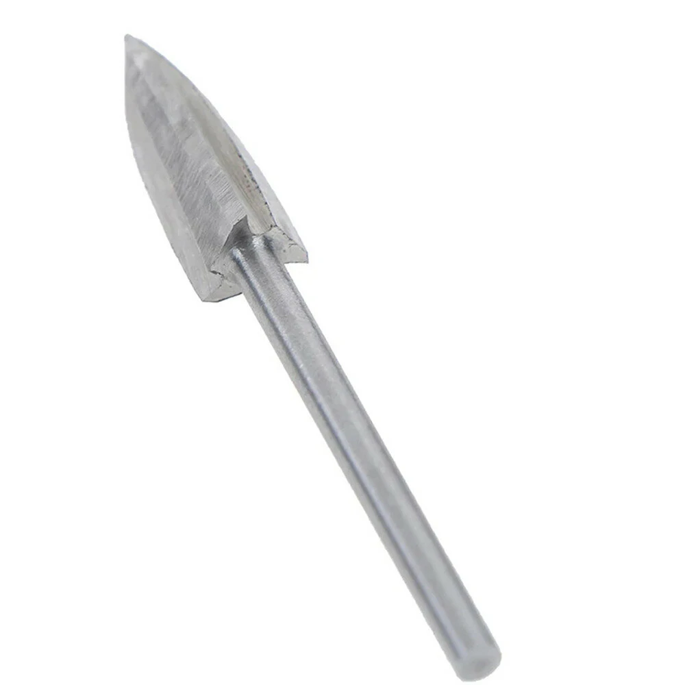 5pcs 3mm Shank HSS Wood Carving Bits | Engraving & Milling Cutter Set - Image 4