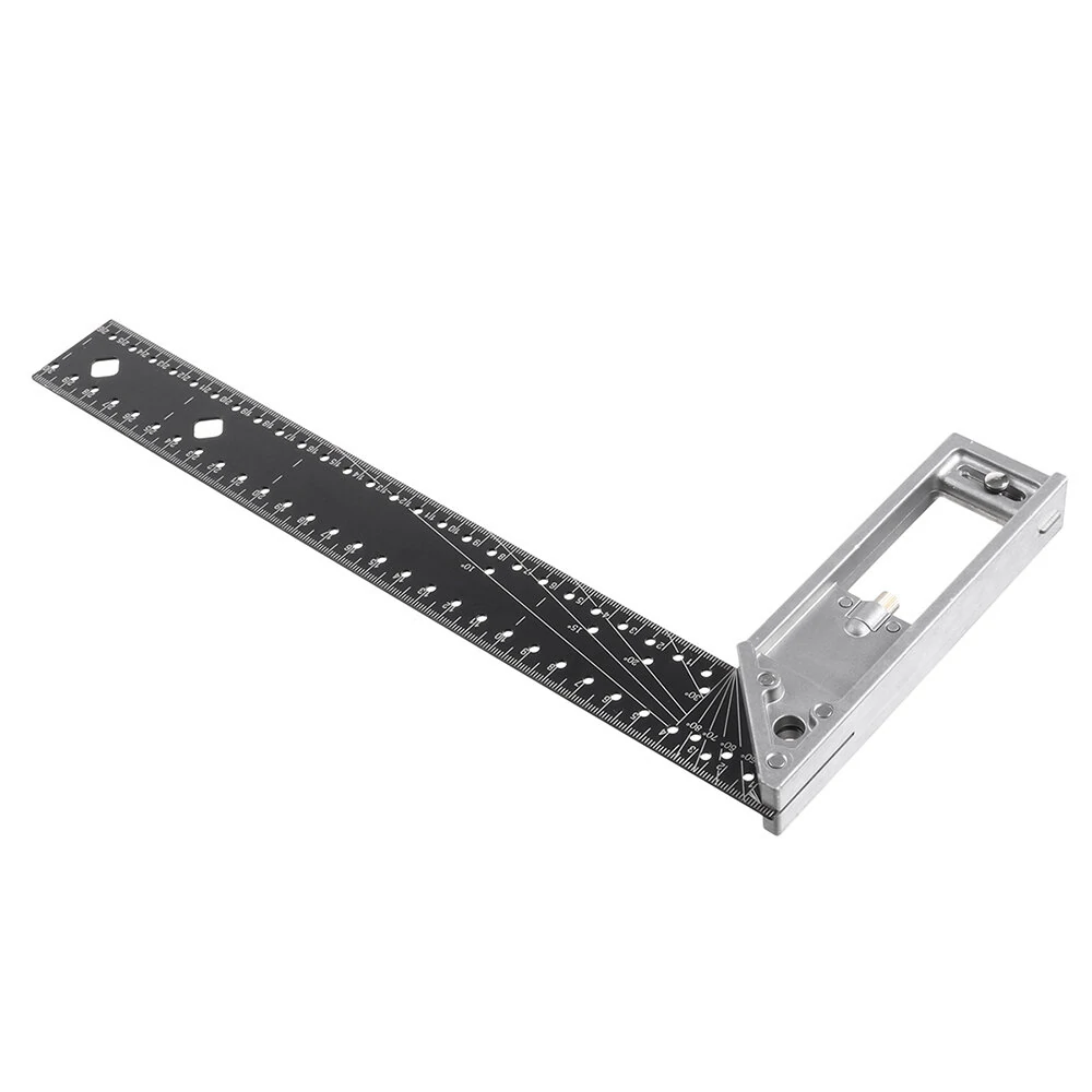 Stainless Steel Ruler - 30cm Double-Sided Metric Scale with Die Cast Handle - Image 2