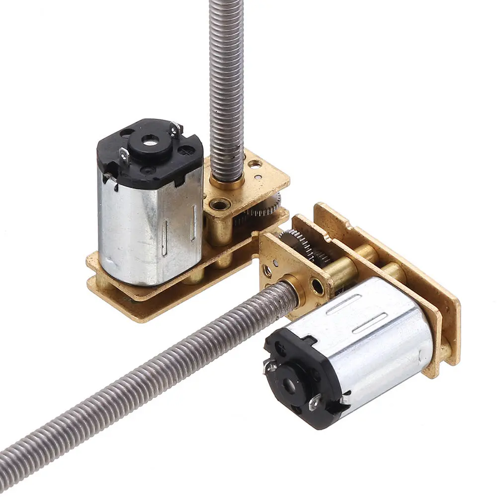 Machifit GM1024N20 M4x55 DC Gear Motor - 6V 60RPM / 12V 200RPM N20 Motor - Image 2