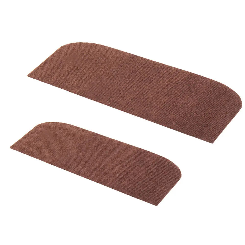 Morden Stair Mat - Non-slip Brown Carpet Tread | 65x24cm & 75x24cm Step Rug - Image 2