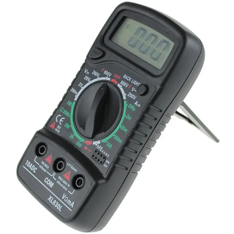 ANENG XL830L Digital Multimeter - AC/DC Volt Current Tester + SMD LCR Test Pen - Image 4
