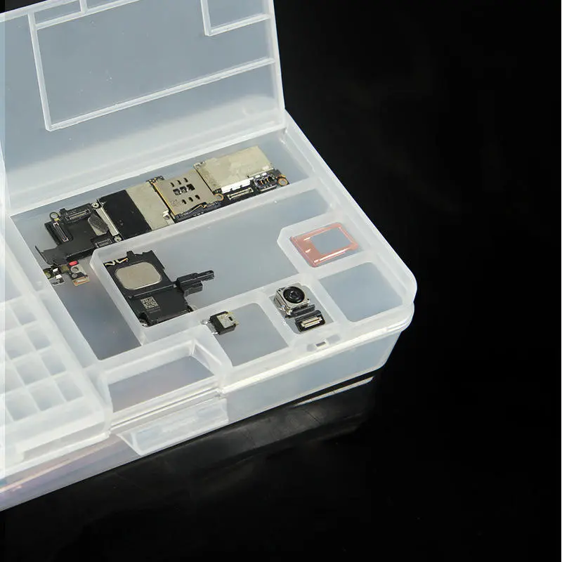 Plastic Storage Box for Jewelry & Tools | Transparent Bead & Nail Art Organizer - Image 2