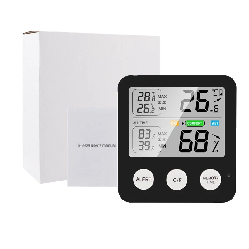 High-Precision LCD Digital Indoor Temperature Humidity Meter | Multi-Functional Household Hygrometer - Image 5
