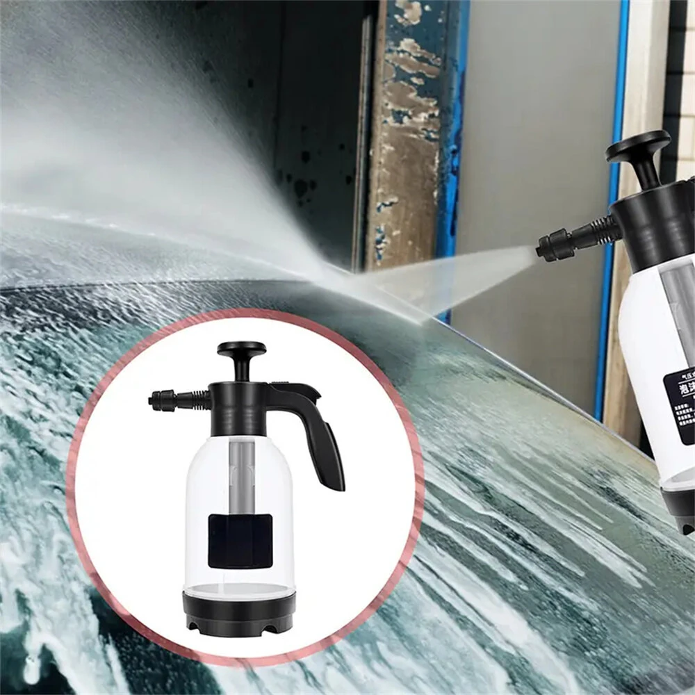 2L Foam Watering Can | HDPE Air Pressure Sprayer for Car Wash & Garden - Image 4