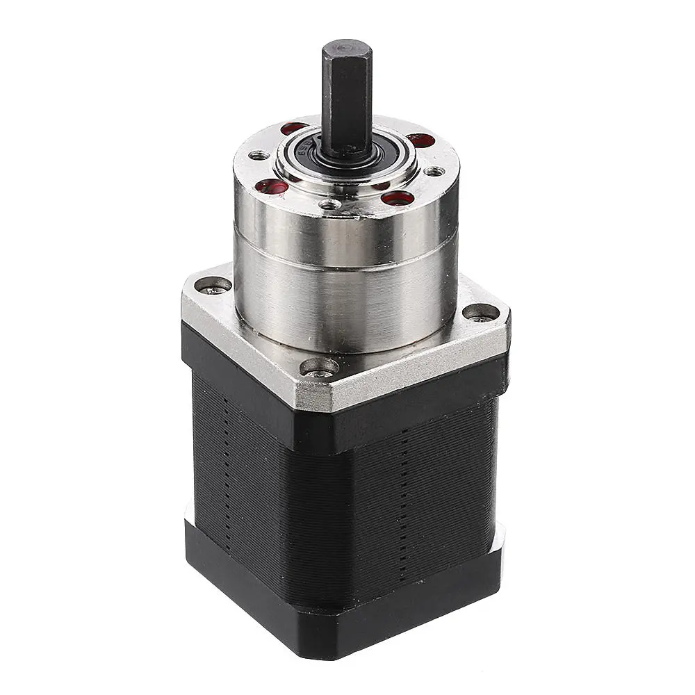 HANPOSE Nema 17 Stepper Motor | 42:1 Planetary Gear Extruder Motor 17HS8401S-PG - Image 2