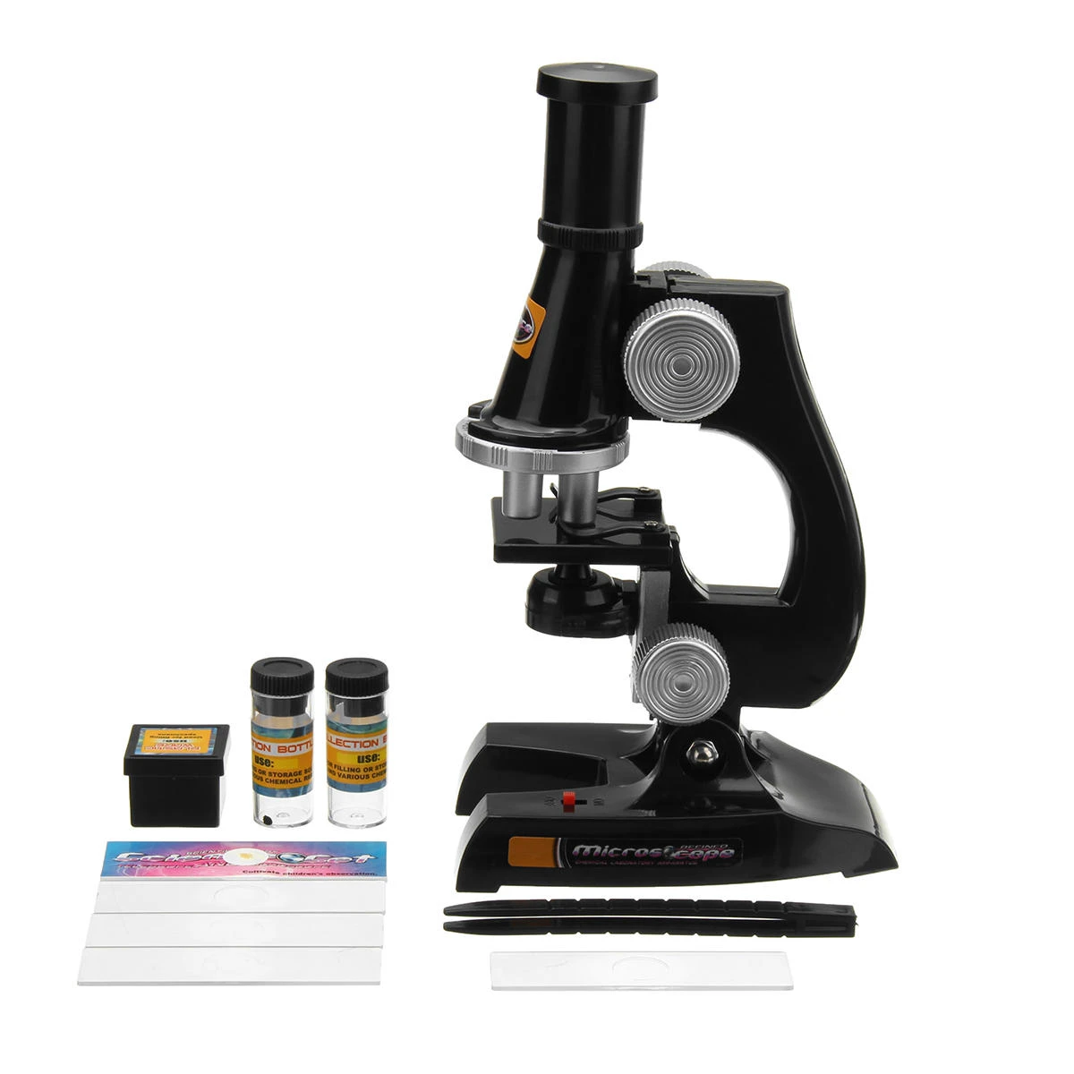 Kids Microscope Science Lab Set with Light - Educational Toy for Children - Image 5