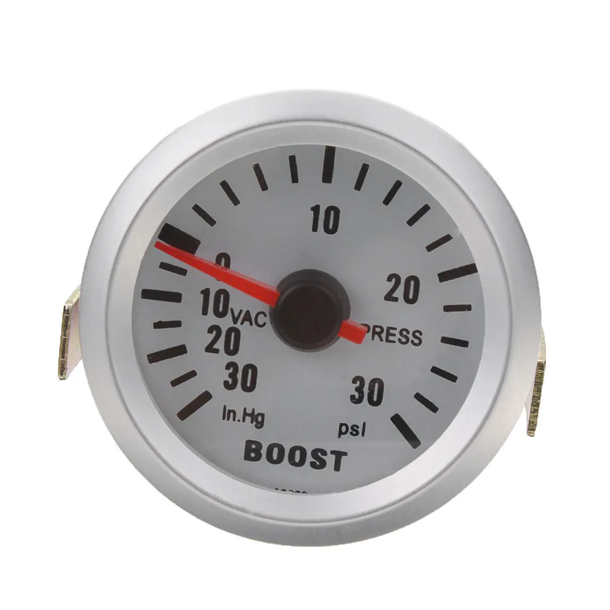 52mm Universal Car Turbo Boost Gauge - 30 PSI Red LED - 2 Inch Pressure Meter - Image 2