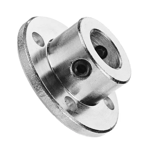 Steel Rigid Flange Coupling - 10mm Shaft Size | Motor Guide & Bearing Fitting - Image 2