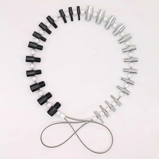 26PCS Thread Checker Set | Metric & Inch Sizes | Durable DIY Tool - Image 5
