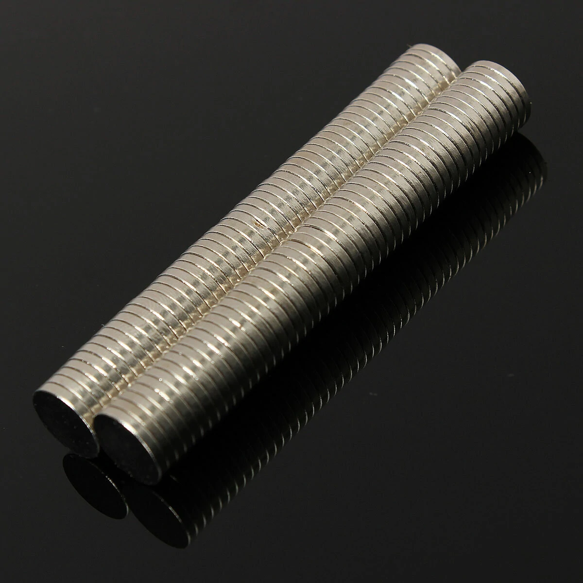 N50 Neodymium Magnets - 200pcs 10x1.5mm Strong Cylinder Disc Magnets - Image 3