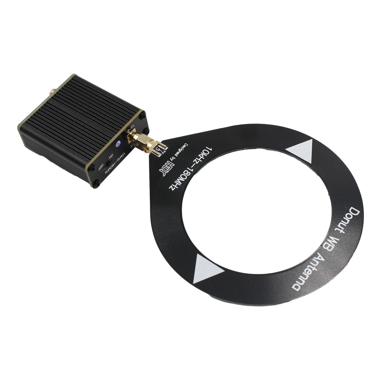 Donut Broadband Antenna - 10kHz-180MHz - No Tuning Required - Universal for Radios, SDR & Walkie-Talkies - Image 2