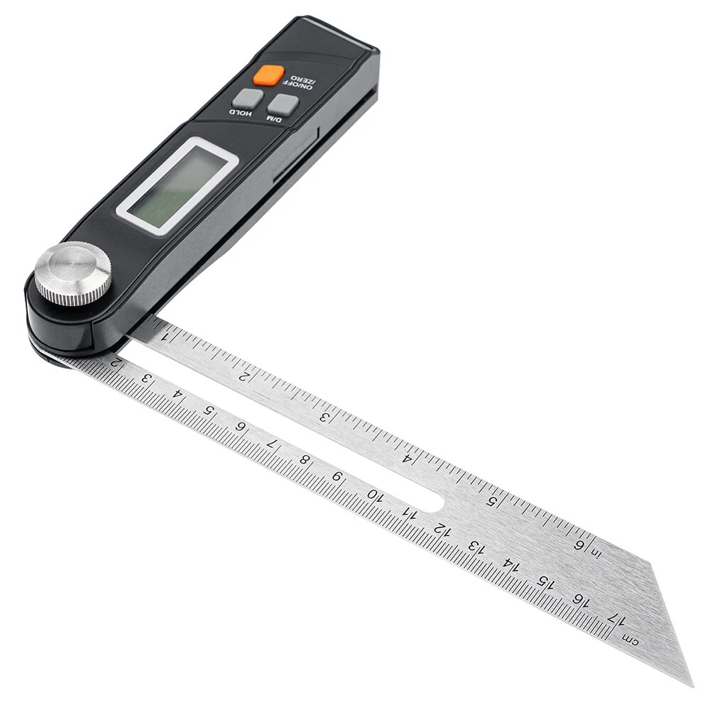 Stainless Steel Digital Protractor | 360° Angle Finder with LCD Display & T-Bevel - Image 5