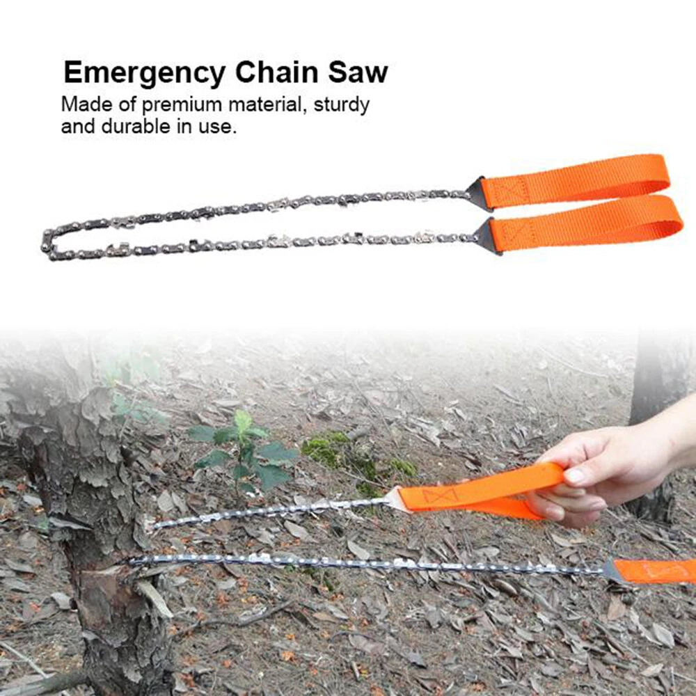 11-Teeth Portable Hand Zipper Saw - 65cm High Strength Survival Tool for Camping & Hiking - Image 3