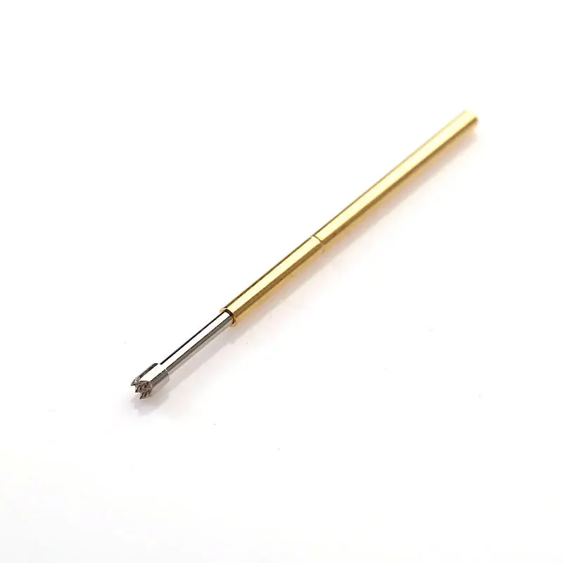 P100-H2 Spring Test Probe - 33.35mm Length - Sharp Angle Needle Head - Brass Tool for Circuit Board - Image 4