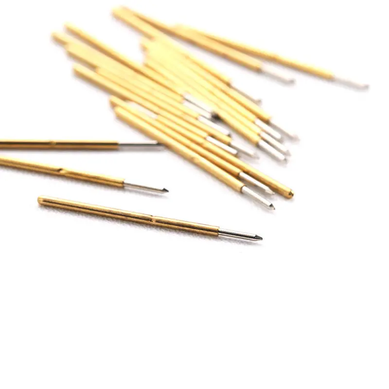 P50-B Nickel Plated Test Probe | 16.35mm Spring Detection Pogo Pin | 100 Pcs for Home Test Tools - Image 3
