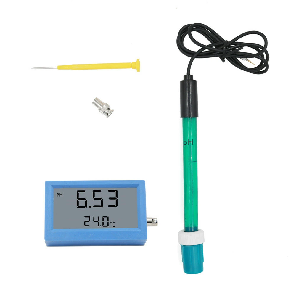 PH-055 Digital pH & Temperature Monitor - LCD Display Water Quality Tester - Image 2