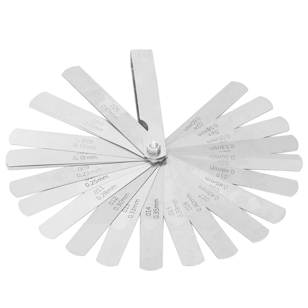 Feeler Gauge Set - 32 Blades 0.04-0.88mm - High Precision Metric Gap Measuring Tool - Image 2