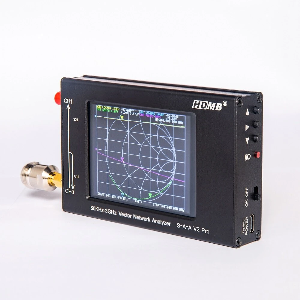 NanoVNA V2POR Vector Network Analyzer | 3.2 inch | HF VHF UHF Antenna Analyzer - Image 2