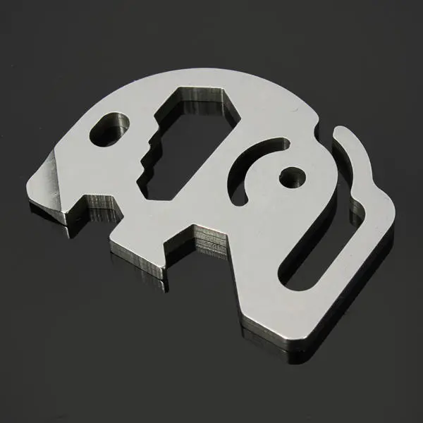 Sanrenmu SK015D Mini Metal Multi-tool Keychain with 15 Functions - Image 5