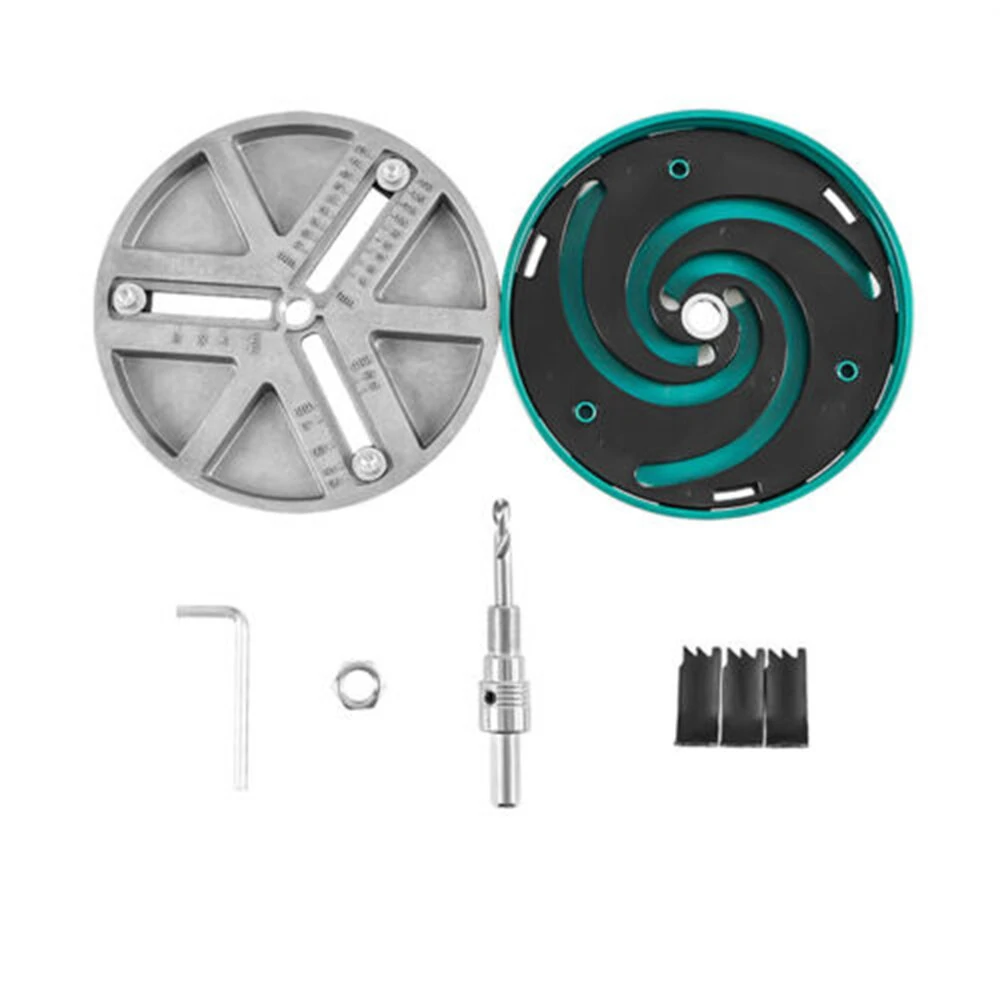 Universal Adjustable Hole Saw Cutter - Drill Bit for Wood, Plastic, Gypsum & Aluminum - Image 2