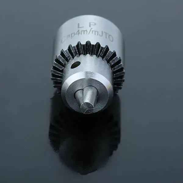 0.3-4mm Drill Chuck with Wrench & 3.1mm Shaft | Keyless Drill Attachment - Image 5