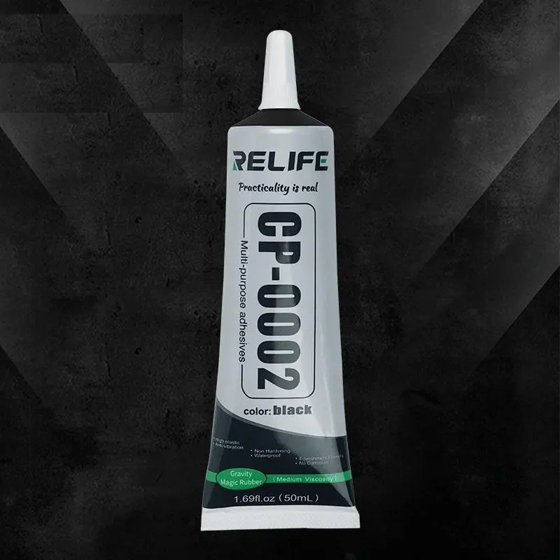 CP-0002 Mobile Phone LCD Screen Repair Glue - Black Back Cover Adhesive & Frame Sealant - Image 2