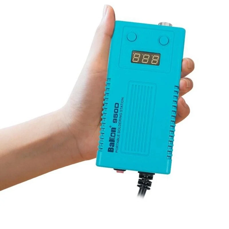 BAKON 950D 75W Digital BGA Soldering Station | 110V/220V Portable with T13-I Tip for FX-951/936 - Image 4