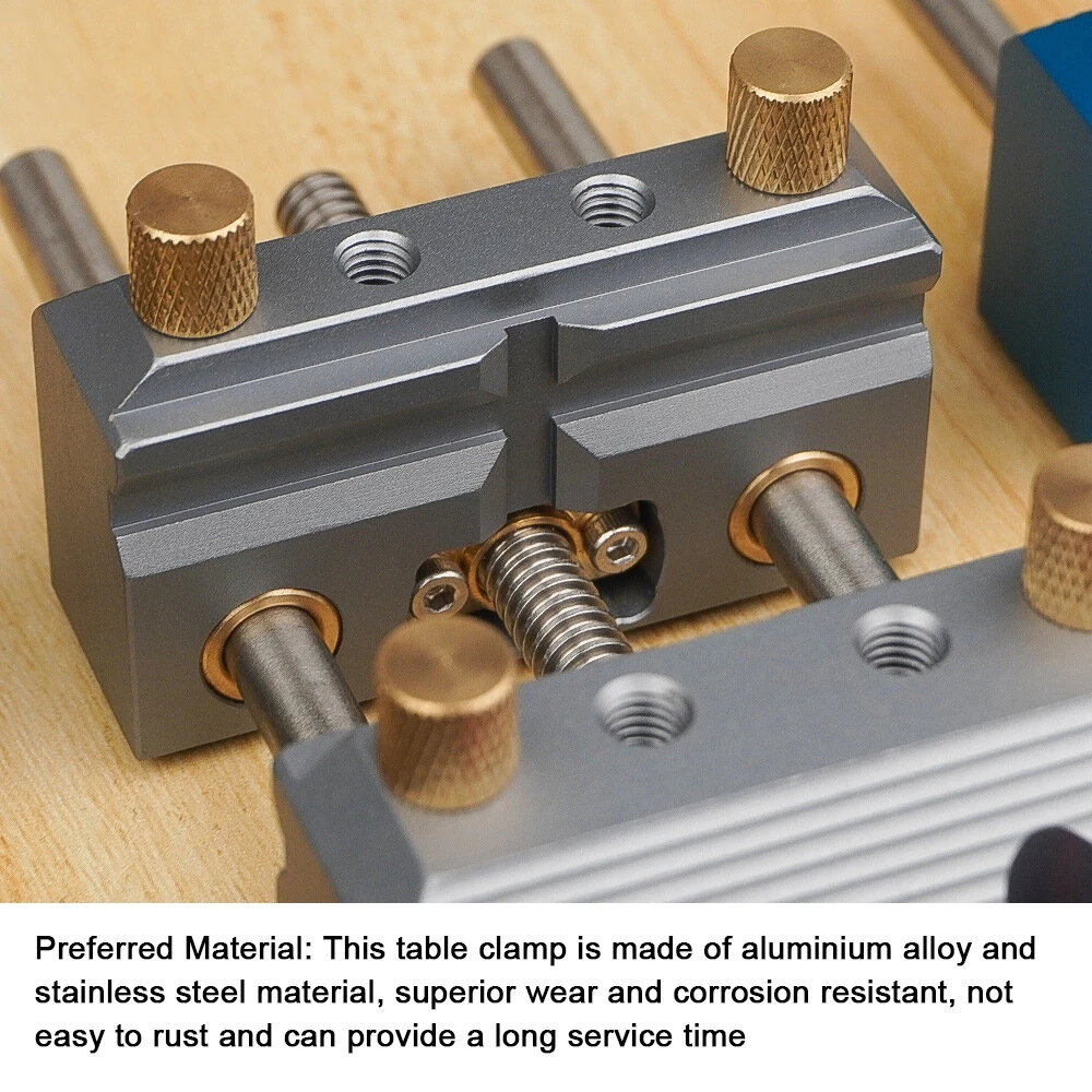 Aluminium Alloy Table Clamp | 180mm Bench Vise Multi-Function for DIY Woodworking - Image 5