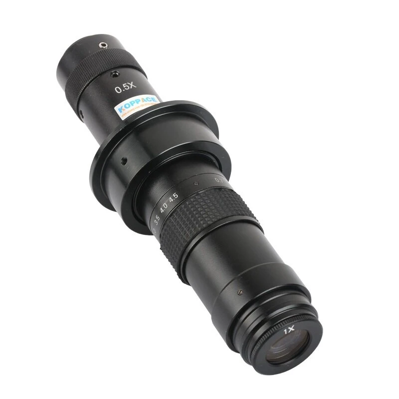 KOPPACE 32X-410X Industrial Microscope Lens | 0.5X-4.5X Zoom Eyepiece & Objective - Image 3