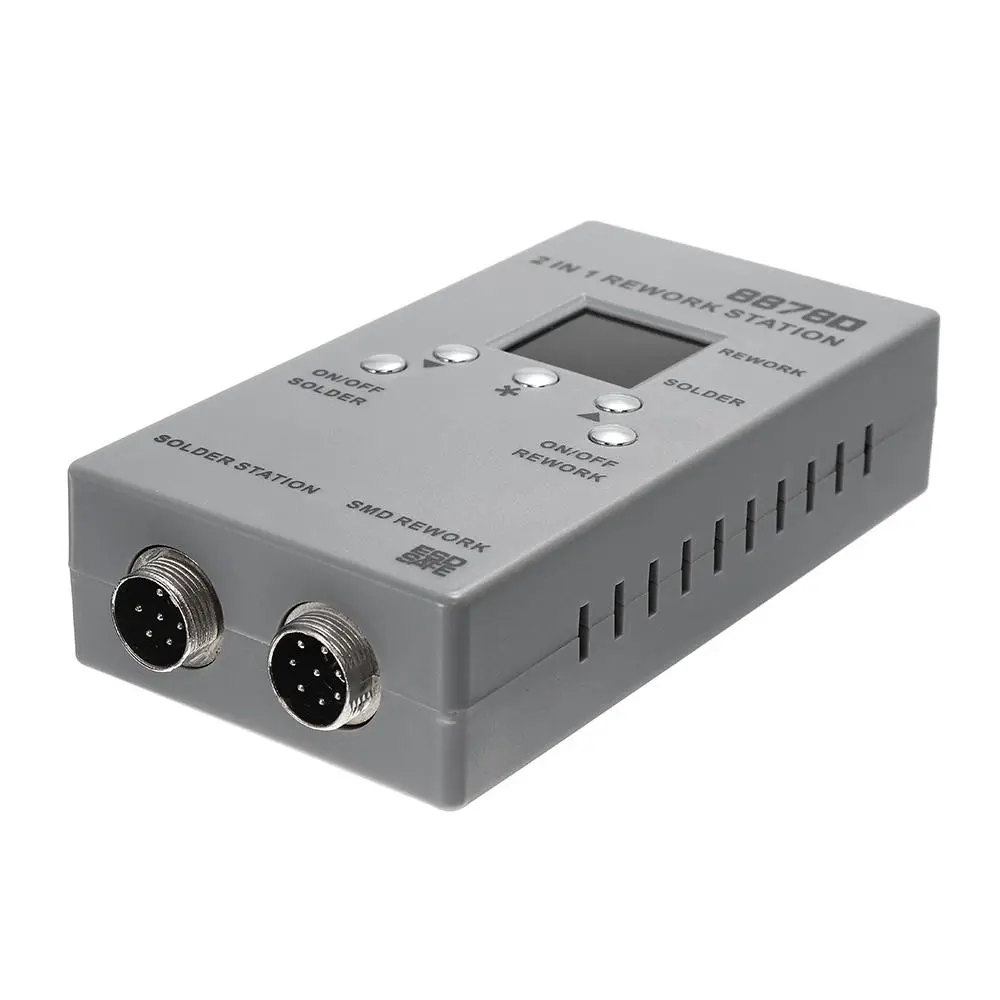 YAOGONG 8878D 2-in-1 SMD Rework Station | Hot Air Gun & Soldering Iron Tool - Image 5