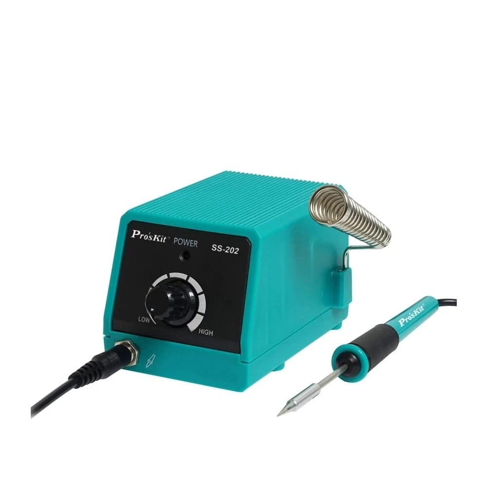 Pro'kit SS-202G Digital Soldering Station | Mini Display & Slim Tips for SMD Work - Image 3
