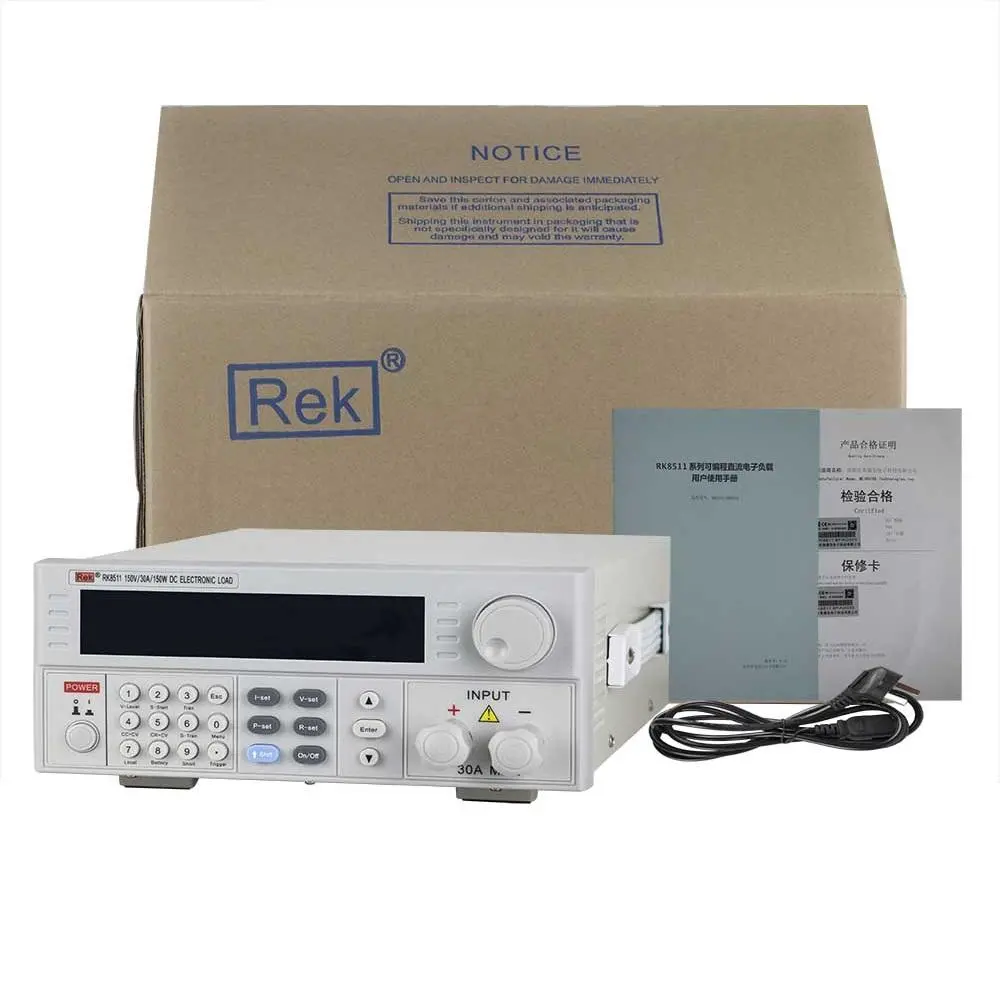 Rek RK8511 DC Electronic Load Battery Tester | 150W 150V 30A Programmable Hi-Accuracy - Image 5