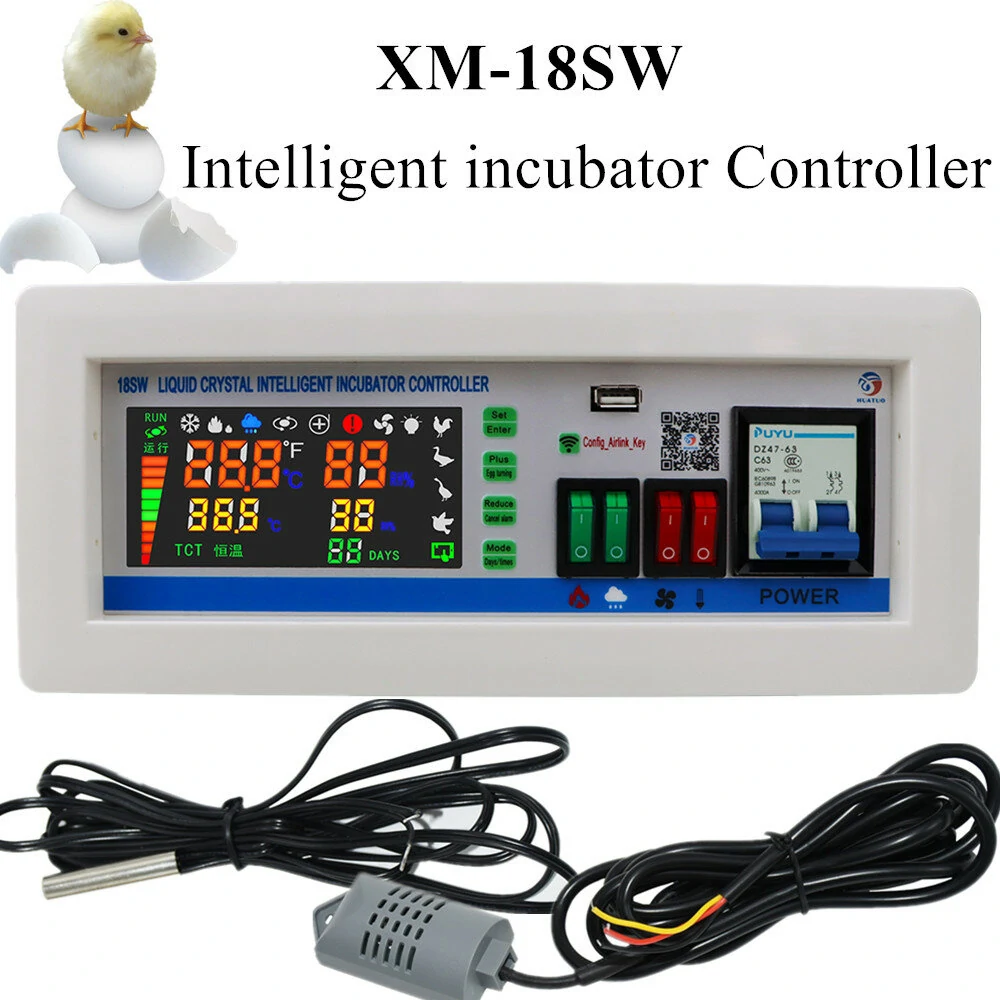 XM-18SW Intelligent WiFi Incubator | Remote Temperature & Humidity Control - Image 4