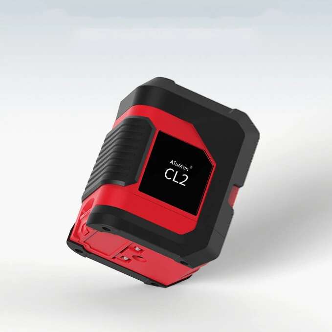 AtuMan CL2 Laser Level - Self-Leveling with Vertical & Horizontal Lines | Button Control - Image 4