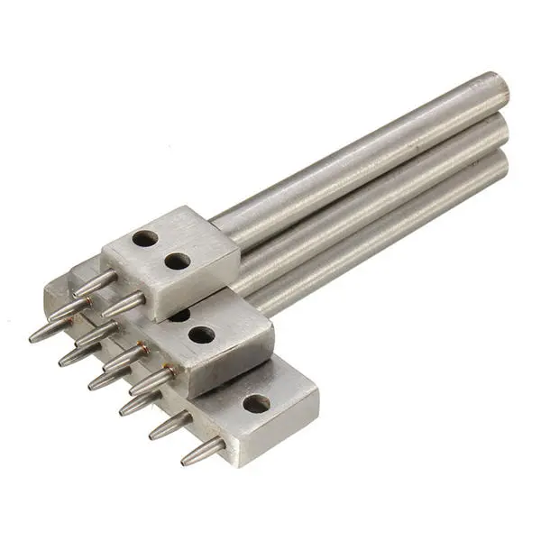 Leather Craft Round Hole Punch Cutter - 8mm Spacing | 2/4/6 Hole Puncher - Image 4